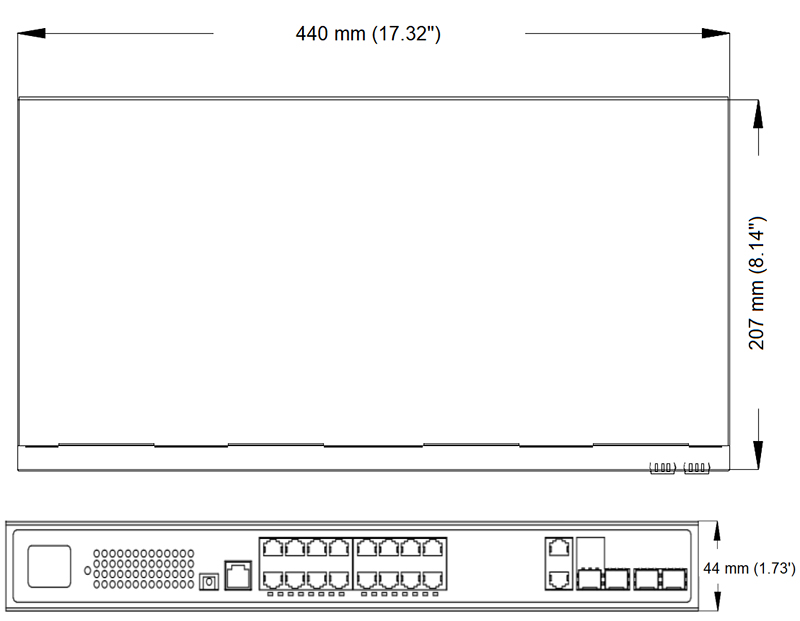 GV-APOE1611 寸法