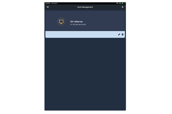 GV-AI Assistant GV-AI Server対応顔データ管理アプリ