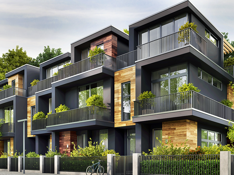 アメリカ(インディアナ州)集合住宅